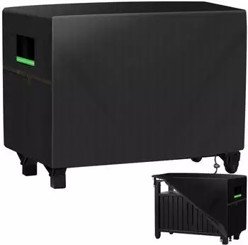 LuxusKollektion Grill-Beistelltisch Abdeckplane 145x65x100cm 420D Oxford