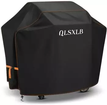 LuxusKollektion Grillabdeckung 183x66x130cm, 420D Oxford, wasserdicht, UV-Schutz