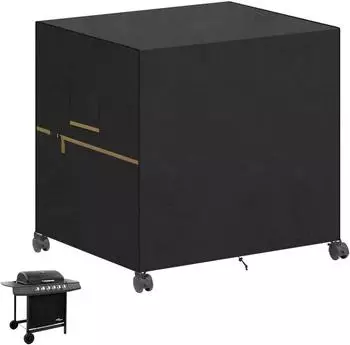 LuxusKollektion Grillabdeckhaube Gasgrill Oxford-Gewebe wasserdicht 90x65x90cm