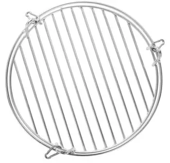 Schneider Grillgeräte Warmhalterost Edelstahl Ø30cm für Grillrost 50-60cm