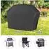 LuxusKollektion Grillabdeckhaube Oxford wasserdicht 145x61x117cm schwarz