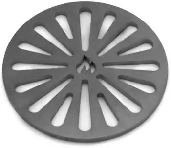 Grillrost.com Das Original Ofenrost Rund 20cm Massivstahl (G-1327)