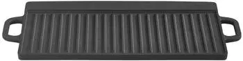 GSW Black Iron BBQ Grillplatte, Gusseisen, 42cm (27693765-0)
