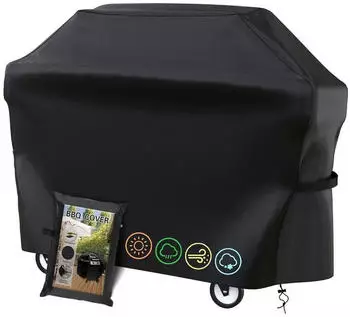LuxusKollektion Grillabdeckung wasserdicht, UV-beständig, 145x61x117cm