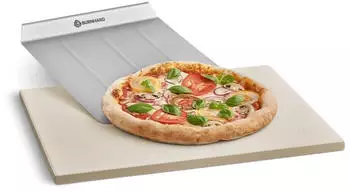 Burnhard Pizzastein mit Pizzaschaufel (946805)