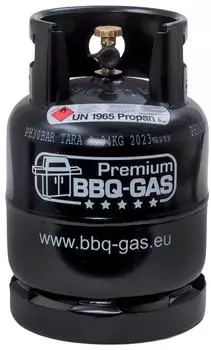 Premium BBQ-GAS Propangasflasche f&uuml;r 8 kg (ohne F&uuml;llung)