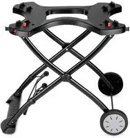 Weber 6557, Wagen, Schwarz, Weber Q 1000 / Q 2000, 2 Rad/R&auml;der, 533,4 mm,...