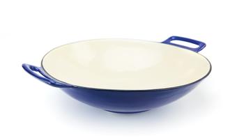 Broil King Gusseisen Grillwok Porzellan emailliert 36,5 cm