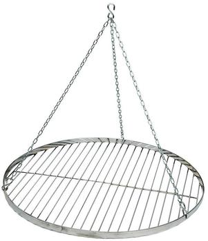 Best Sporting Schwenk-Grillrost mit Aufh&auml;ngungs-Kette, Durchmesser ca. 70 cm, Edelstahl