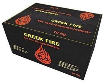Greek Fire Holzkohle Briketts 1x 10 kg