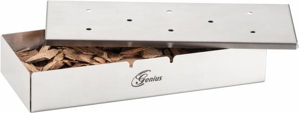 Genius A25001 BBQ Smokerbox | Räucherbox | Grillen mit Aroma | Barbecue Smoker-Box | NEU ...
