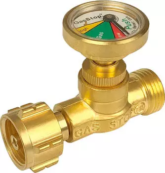 Gas Stop Notschlussarmatur f&uuml;r Propangasflasche