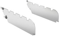 R&Ouml;SLE Grill-Windschutz "VIDERO, 25398" 10 cm breit 2 cm hoch Edelstahl f&uuml;r