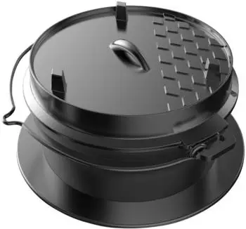 Test Rite Tepro Dutch-Oven f&uuml;r Rost-in-Rost System