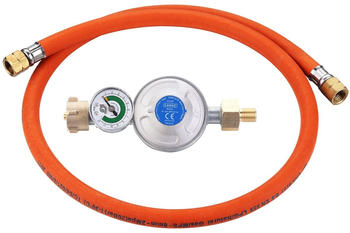 CADAC Gasdruckregler mit Manometer und Schlauch 50mbar (8520-OF)