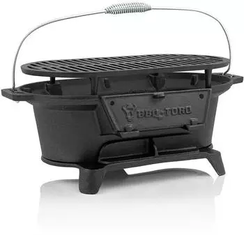 BBQ-Toro Grilltopf mit Grillrost 50 x 25 x 23 cm (974414)