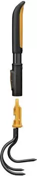Fiskars OneClick Kleingrubber Handgriff S, Stahl, 90mm Arbeitsbreite (1080720)