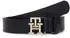 Tommy Hilfiger TH Emblem Ledergürtel (AW0AW15182) space blue