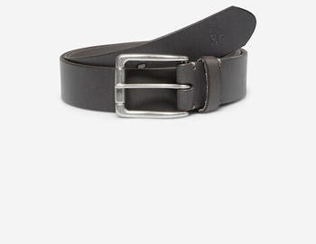 Marc O'Polo G&uuml;rtel aus robustem Rindsleder (B0129519502111) grey