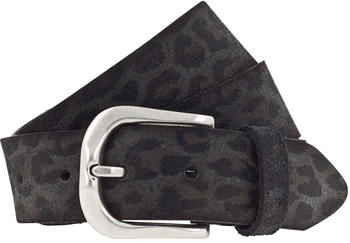 Vanzetti Animal Scouting Leather Belt 35mm (V5454A6725) leopard grey