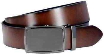 Lindenmann Man Leather Belt (1005065-020) brown