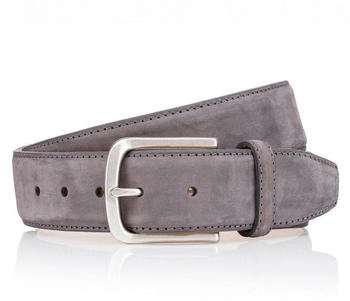 Lindenmann Man Belt Nubuk (1580516-050) grau