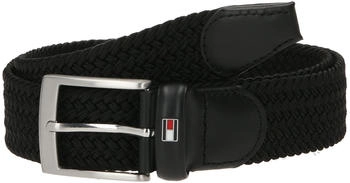 Tommy Hilfiger Adan Tonal Braided Elastic Webbing Belt (AM0AM02801) black
