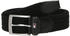 black: Tommy Hilfiger Adan Tonal Braided Elastic Webbing Belt (AM0AM02801)