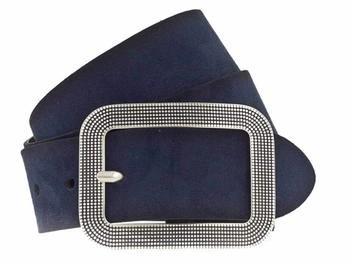 Vanzetti Leather Belt (V3804A6309) blue
