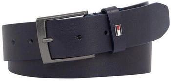 Tommy Hilfiger Leather Square Buckle Belt (AM0AM12547) space blue