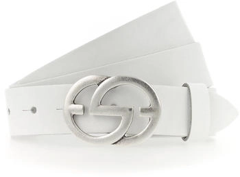 Vanzetti Leather Belt (V6021A6398-0100) white