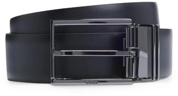 Hugo Boss Wendegürtel aus italienischem Leder mit austauschbaren Schließen - Style Gomero_Gb35_pp 50537099 Braun / Schwarz ONESI