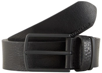 Tom Tailor TTHENRY Gürtel aus glattem Leder black uni (6110055)