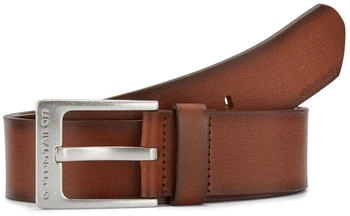 Tom Tailor TTCALVIN Ledergürtel mit Logo-Prägung light brown uni (6110031)