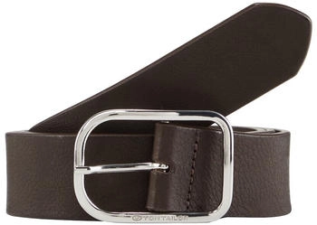 Tom Tailor TTHENRY Gürtel aus glattem Leder brown uni (7110142)