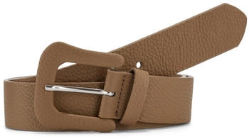 Tom Tailor Ledergürtel mit Eindornschließe taupe uni (7110052TW70)