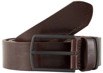 Tom Tailor TTHENRY Gürtel aus glattem Leder brown uni (6110055)