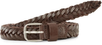 Tom Tailor Geflochtener Ledergürtel brown uni (7110054TW70)