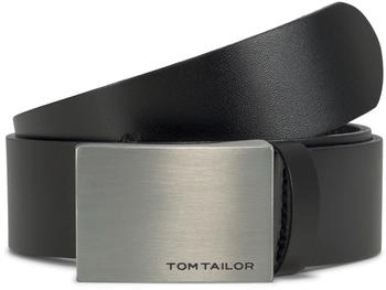 Tom Tailor Klassischer Ledergürtel black uni (5110002TJ01)
