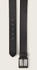 Tom Tailor TTTHOMAS Ledergürtel mit eckiger Metallschnalle black uni (6110045)
