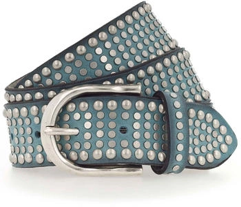 B. Belt Riva Leather Belt petrol (BB0989L38-0475)