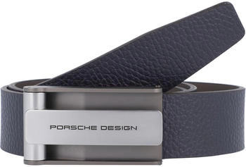 Porsche Design Hook Leather Belt darkblue (5044-004) blue