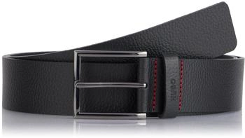 HUGO Giaspo Leather Belt black2 (50471562-002) grey