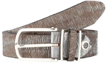 B. Belt Fashion Basics CunoLeather Belt silbermetallic (BB0957L64-7715)