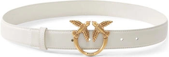 Pinko G&uuml;rtel Love Birds (100125A0F1) white/antique gold