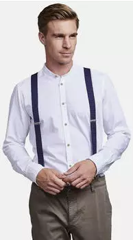 Lerros Hosentr&auml;ger mit Punkten Navy PCK (58W9001_48505)