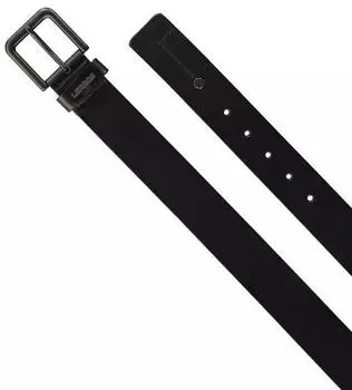 Lerros Ledergürtel MATTHEW mit schwarzer Schließe Black (5003018_29005)