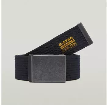 G-Star G&uuml;rtel aus Gewebeband Mehrfarbig one size black metal/salute D27727-E046-J002-PC
