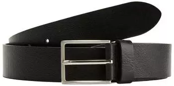 s.Oliver G&uuml;rtel aus echtem Leder schwarz 2134133.9999.
