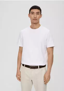 s.Oliver G&uuml;rtel aus echtem Leder braun 2134133.8860.
